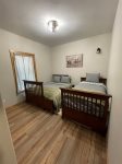 T Post Cabin - Cozy Cabins Full and Twin Bed